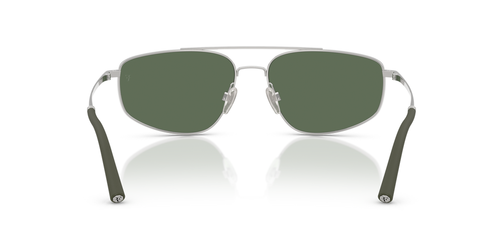 Oliver Peoples R-14 with Silver frame and Green lenses - image 5