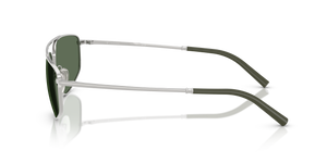 Oliver Peoples R-14 with Silver frame and Green lenses - Image 4