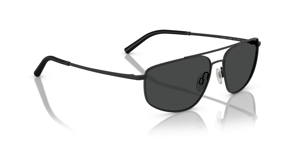 Sie Oliver Peoples R-14 mit Matt Schwarz Gestell und Grau Gläsern - Das Bild 3