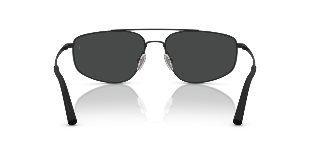 Sie Oliver Peoples R-14 mit Matt Schwarz Gestell und Grau Gläsern - Das Bild 5