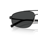 Oliver Peoples R-14 con montatura Nero Opaco e lenti  Grigio - Variant