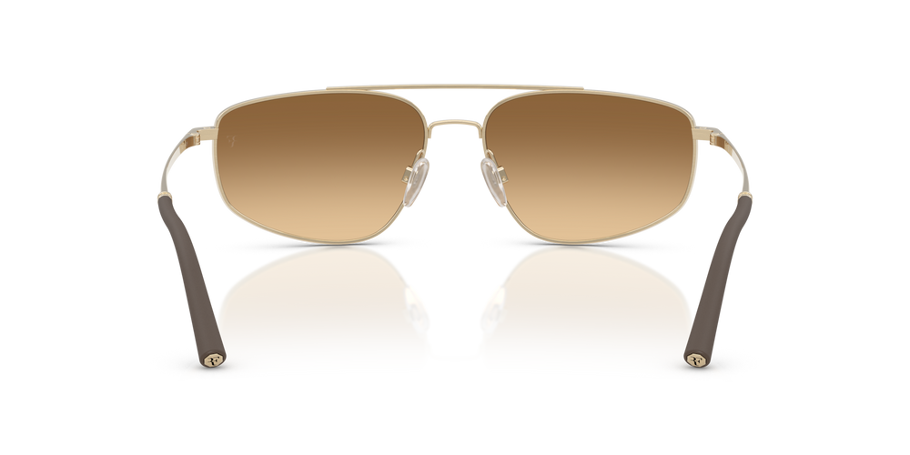Oliver Peoples R-14 with Brushed Gold frame and Brown lenses - image 5