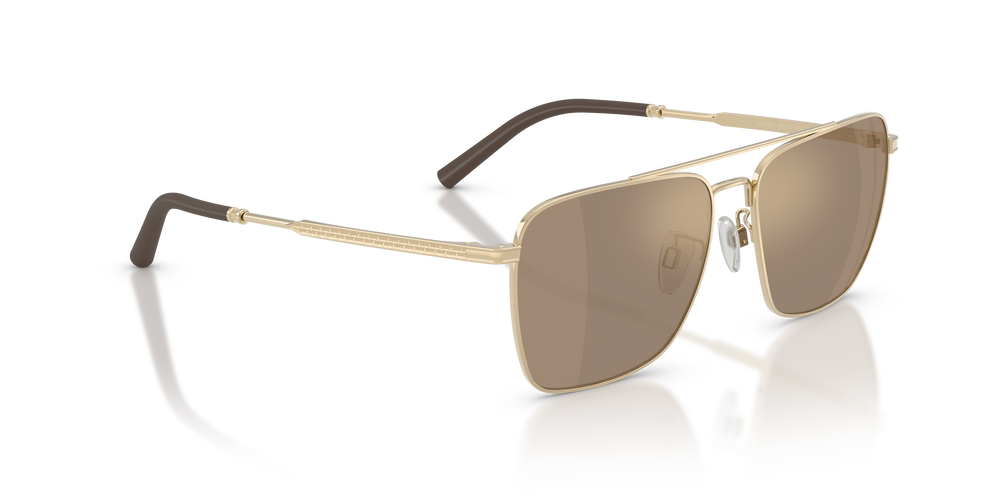 Sie Oliver Peoples R-15 mit Gold Gestell und Gold Gläsern - Das Bild 3