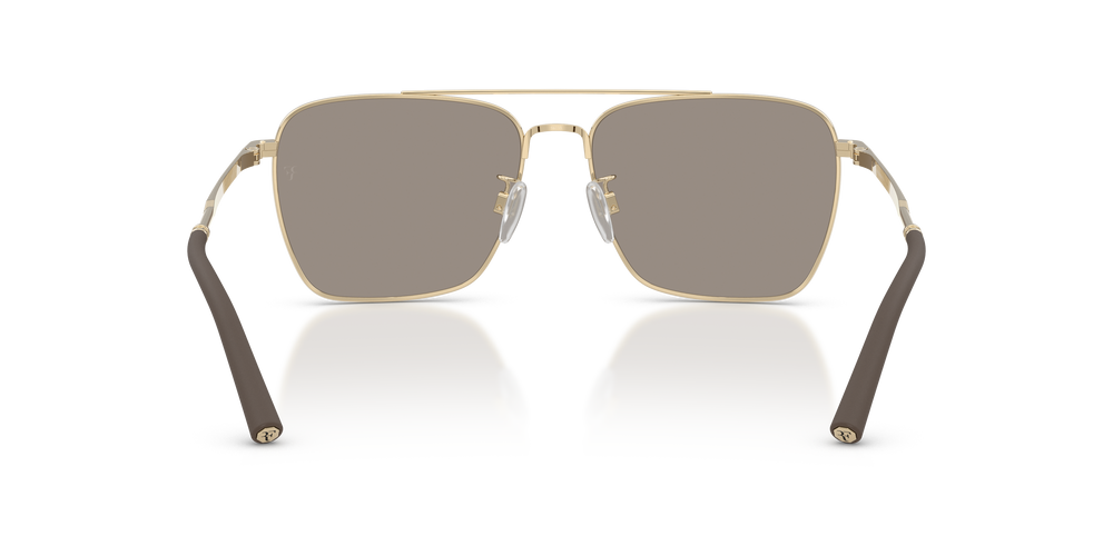 Oliver Peoples R-15 with Gold frame and Desert Flash Mirror lenses