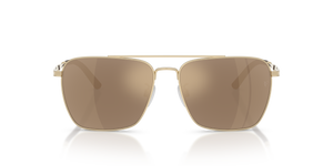 Sie Oliver Peoples R-15 mit Gold Gestell und Gold Gläsern - Das Bild 2