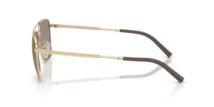 Sie Oliver Peoples R-15 mit Gold Gestell und Gold Gläsern - Das Bild 4