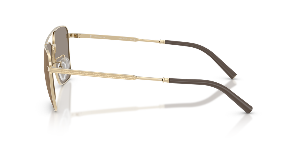 Oliver Peoples R-15 with Gold frame and Desert Flash Mirror lenses