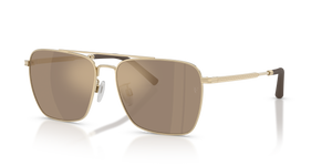 Sie Oliver Peoples R-15 mit Gold Gestell und Gold Gläsern - Das Bild 1