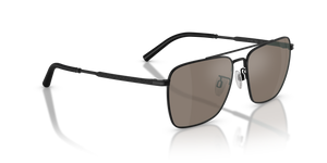 Oliver Peoples R-15 con montatura Nero Opaco e lenti  Marrone - L'immagine 3