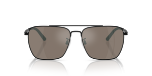 Oliver Peoples R-15 con montatura Nero Opaco e lenti  Marrone - L'immagine 2
