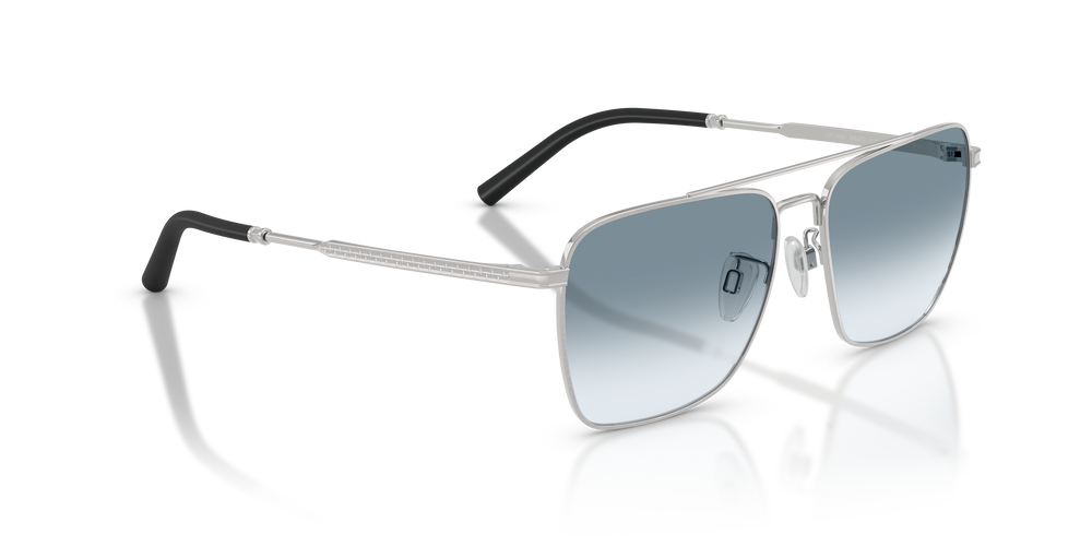 Sie Oliver Peoples R-15 mit Silber gebürstet Gestell und Blau Gläsern - Bild 3