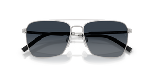 Oliver Peoples R-15、ブラッシュシルバーフレーム、ブルーレンズ - 画像 6