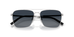 Sie Oliver Peoples R-15 mit Silber gebürstet Gestell und Blau Gläsern - Bild 6