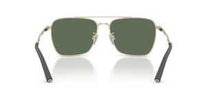 Oliver Peoples R-15 with Brushed Gold frame and Green lenses - image 5