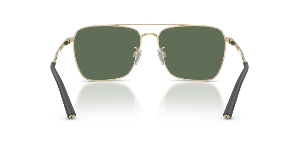 Oliver Peoples R-15 con montatura Oro Spazzolato e lenti  Verde - L'immagine 5