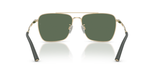 Oliver Peoples R-15 with Brushed Gold frame and Green lenses - image 5