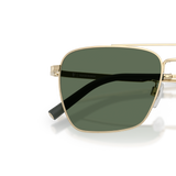 Oliver Peoples R-15 with Brushed Gold frame and Green lenses - Variant
