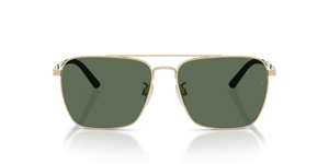 Oliver Peoples R-15 con montatura Oro Spazzolato e lenti  Verde - L'immagine 2
