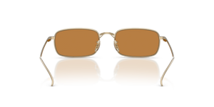 Oliver Peoples TK-14 with Gold frame and Brown lenses - image 5