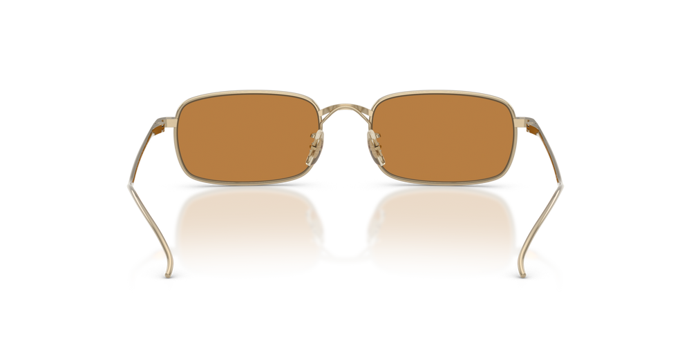 Oliver Peoples TK-14 avec une monture Or et des verres Brun - image 5