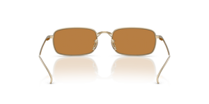Oliver Peoples TK-14 avec une monture Or et des verres Brun - image 5