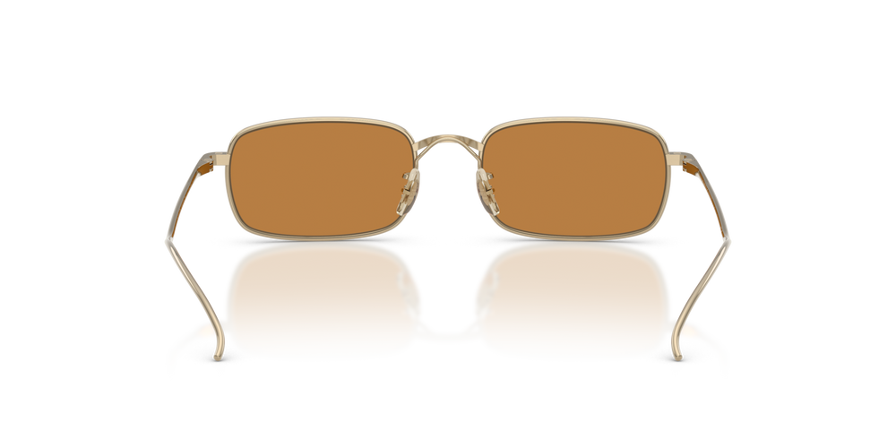 Oliver Peoples TK-14 con montura Oro y lentes Marrón - imagen 5