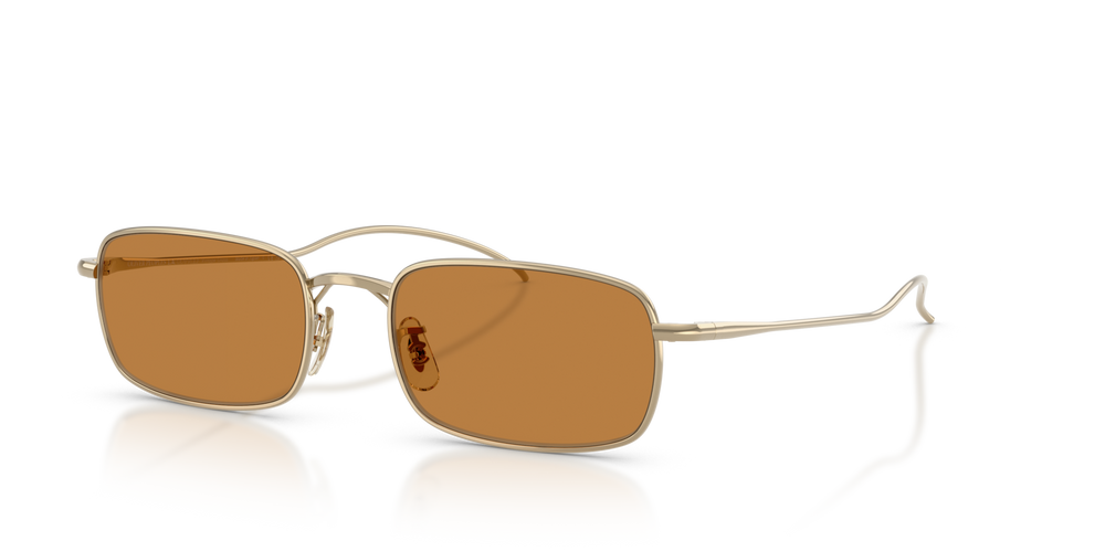 Oliver Peoples TK-14 with Gold frame and Brown lenses - image 1