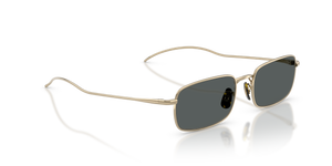 Sie Oliver Peoples TK-14 mit Gold Gestell und Grau Gläsern - Das Bild 3