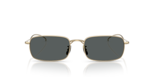 Sie Oliver Peoples TK-14 mit Gold Gestell und Grau Gläsern - Das Bild 2