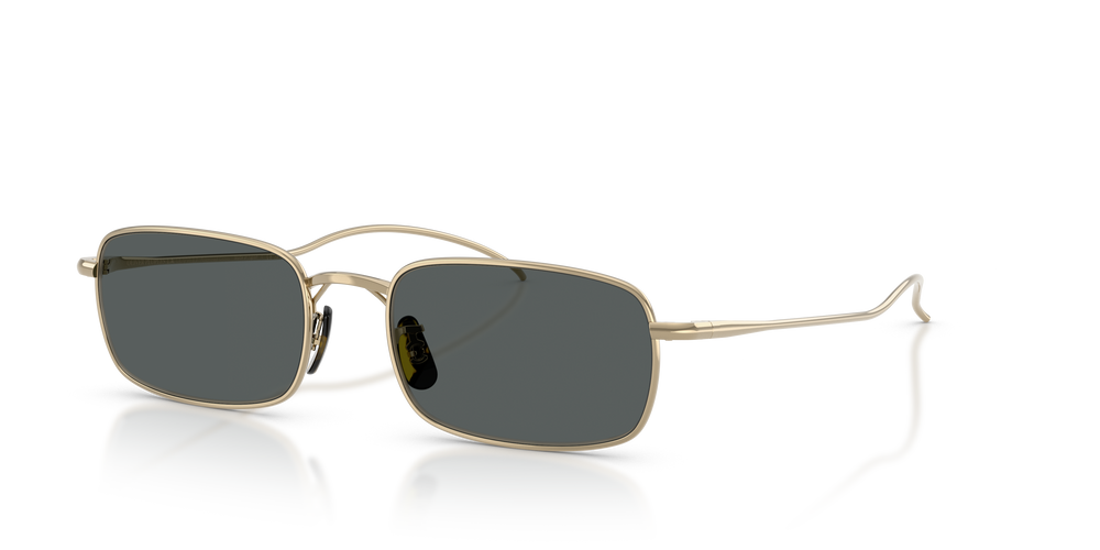 Oliver Peoples TK-14 with Gold frame and Cognac lenses | Oliver