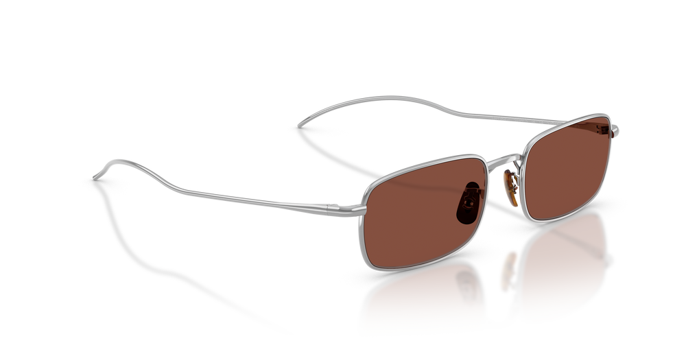 Oliver Peoples TK-14 con montatura Argento e lenti  Rosso - L'immagine 3