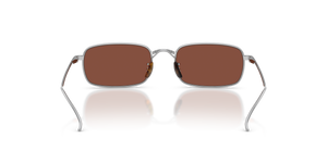 Sie Oliver Peoples TK-14 mit Silber Gestell und Rot Gläsern - Das Bild 5