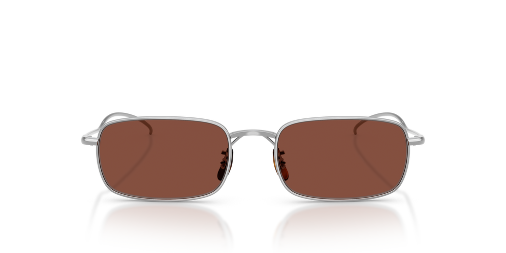 Oliver Peoples TK-14 con montatura Argento e lenti  Rosso - L'immagine 2