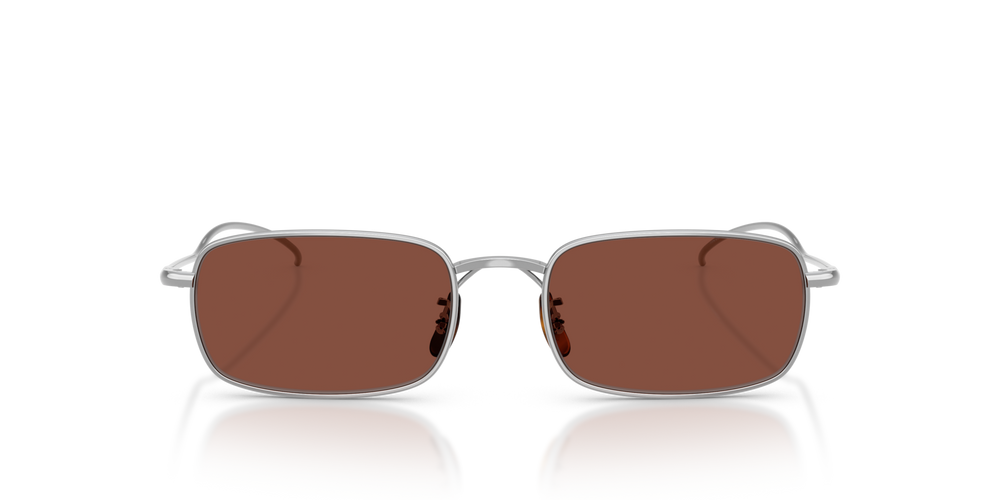 Oliver Peoples TK-14 with Silver frame and Red lenses - image 2