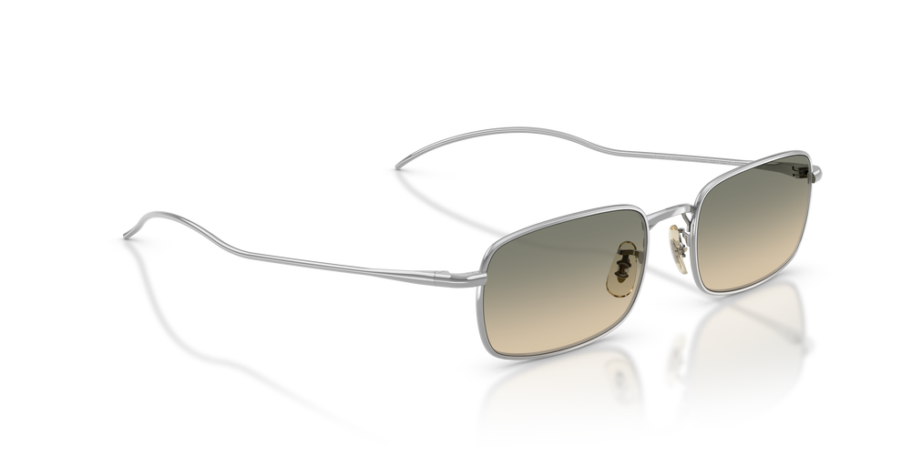 Sie Oliver Peoples TK-14 mit Silber Gestell und Braun Gläsern - Das Bild 3