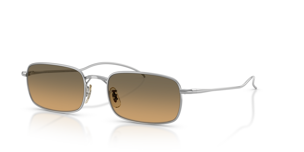 Oliver Peoples TK-14 with Silver frame and Brown lenses - Image 7
