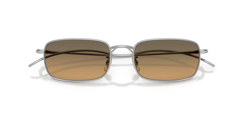 Oliver Peoples TK-14 with Silver frame and Brown lenses - Image 6