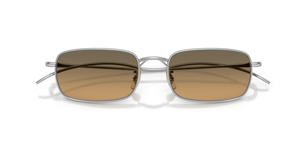 Oliver Peoples TK-14 con montatura Argento e lenti  Marrone - immagine 6