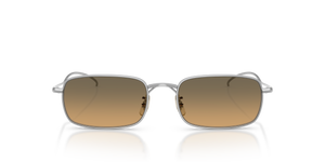 Oliver Peoples TK-14 with Silver frame and Brown lenses - Image 8