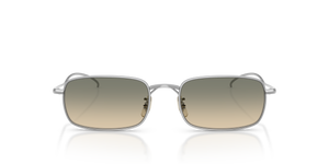Sie Oliver Peoples TK-14 mit Silber Gestell und Braun Gläsern - Das Bild 2