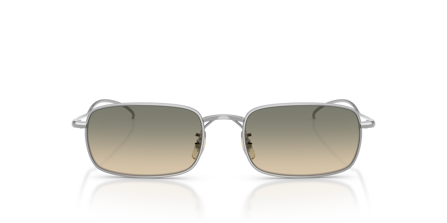 Oliver Peoples TK-14 con montatura Argento e lenti  Marrone - Immagine Materiale