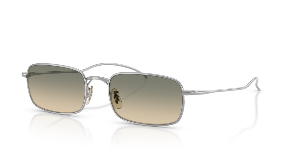 Oliver Peoples TK-14 con montura Plateado y lentes Marrón - imagen 4