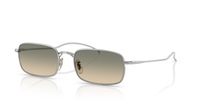 Sie Oliver Peoples TK-14 mit Silber Gestell und Braun Gläsern - Das Bild 1