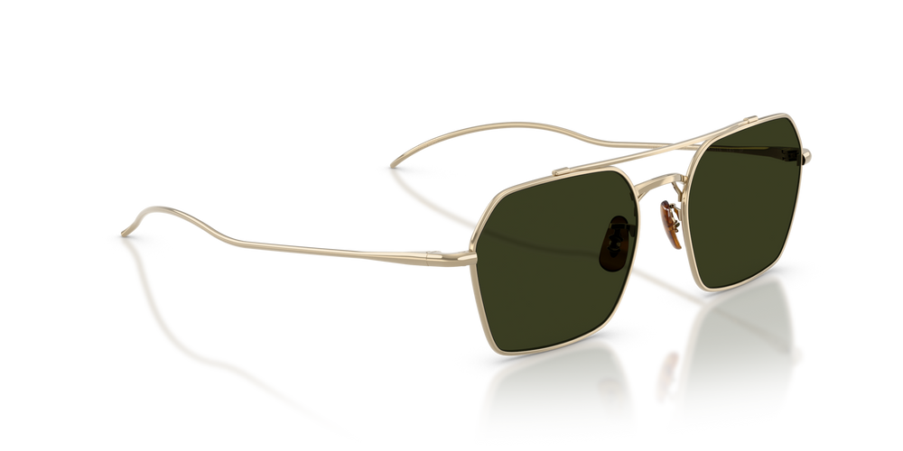 Oliver Peoples TK-15 avec une monture Or et des verres Vert - image 3