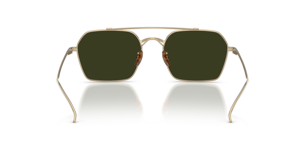 Oliver Peoples TK-15 with Gold frame and Green lenses - Image 5