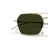 Sie Oliver Peoples TK-15 mit Gold Gestell und Grün Gläsern - Variant