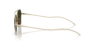 Oliver Peoples TK-15 with Gold frame and Green lenses - Image 4