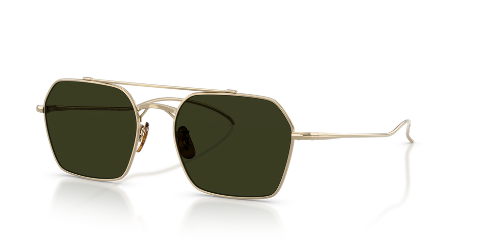 Oliver Peoples TK-15 with Gold frame and G-15 Polarized lenses
