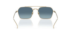 Oliver Peoples TK-15 with Gold frame and Blue lenses - image 5