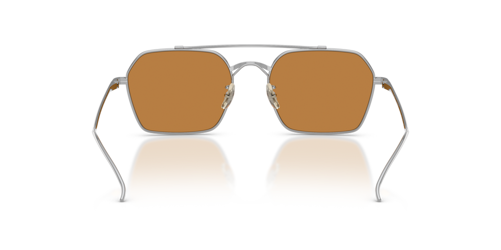 Oliver Peoples TK-15 with Silver frame and Brown lenses - image 5